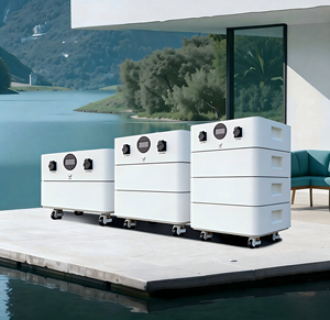ระบบกักเก็บพลังงาน LiFePO4 51.2V 10-20Kw สำหรับใช้ในครัวเรือน ระบบผลิตไฟฟ้าพลังงานแสงอาทิตย์แบบออฟกริด พร้อมตู้แบตเตอรี่และอินเวอร์เตอร์ในตัว - Product Image 5