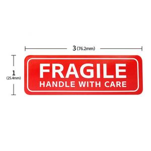 In Stock Handle With Care Warning <b>Stickers</b> Fragile Label Fragile <b>Sticker</b> Labels - Product Image 6