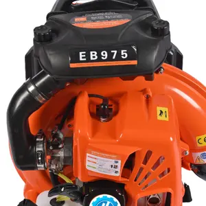 EB975 çit düzeltici 2 zamanlı sırt çantası güçlü rüzgar benzinli blower benzinli motor taşınabilir Blower