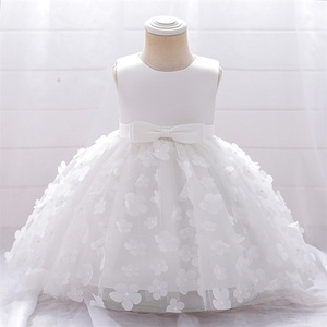 Cute Princess-Style <strong>Flower</strong> <strong>Girl</strong> <strong>Dress</strong> for Kids Mini Wedding Party Garments with Lace Decoration for Children Age Group - Product Image 1