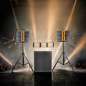 डबल 6 इंच एक्टिव लाइन ऐरे स्पीकर डीएसपी शक्तिशाली सबवूफर, लाइन ऐरे सिस्टम <span class=keywords><strong>18</strong></span> इंच एक्टिव पीए स्पीकर सिस्टम के साथ बनाया गया है - Product Image 3