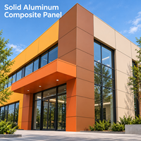Panneau composite en aluminium massif de qualité extérieure 4 mm, finition argent brossé, écologique et recyclable pour cloison