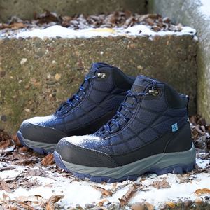 Botas de Invierno 2025 para Hombre, de Piel de Oveja y Lana Integrada, para el Noreste |   Botas de Invierno para Exteriores, Forradas de Felpa, Resistentes al Frío, con Tobillera Reforzada - Product Image 5