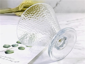 Gobelets en verre transparents faits à la main en forme de V <span class=keywords><strong>pour</strong></span> crème glacée, anti-fuite, réutilisables, 175 ml, <span class=keywords><strong>pour</strong></span> <span class=keywords><strong>milkshake</strong></span>, vente en gros - Product Image 6