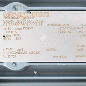 Controlador PLC SAF47DRS71M4BE1HF al por mayor, nuevo original de almacén, marca SAF47DRS71M4BE1HF, PLC nuevo original en stock, PLC programable - Product Image 1