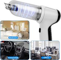 Mini aspirateur à main électrique sans fil, léger, portable, haute puissance, rechargeable par USB, avec filtre HEPA, pour voiture, maison, hôtel