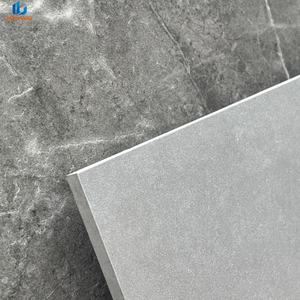 Carrelage en porcelaine rectifié mat de qualité supérieure moderne 600*600 mm, aspect ciment, antidérapant pour projets commerciaux et résidentiels - Product Image 2