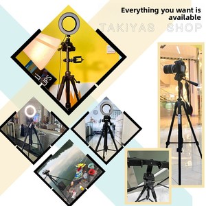 Trípode Monocular WT3560 para Cámaras sin Espejo, Transmisión en Vivo desde el Teléfono Móvil, Soporte Portátil Profesional para Exteriores de Aluminio - Product Image 3