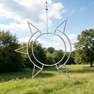 Aro de Yoga Aéreo de Acero Inoxidable con Forma de Estrella de 75 cm, Aro de Acrobacia para Circo, Equipo para Espectáculos en Estudio - Product Image 6