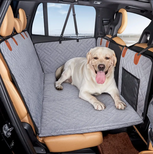 Backseat Pet Bridge <b>Dog</b> Hammock Covers Entire Back <b>Seat</b> Rear Pet Divider Barrier Water Resistant Back <b>Seat</b> Extender for <b>Dogs</b> - Product Image 1