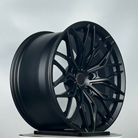 Rines Forjados Personalizados de 19 20 21 22 Pulgadas, 5x120, Negro Satinado, Rines de Aleación para Automóviles de Pasajeros BMW X3 X5 X6 X7