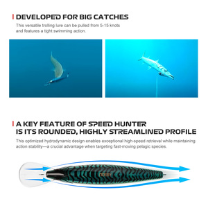 Leurre de <span class=keywords><strong>pêche</strong></span> en eau salée pour thon, type Minnow ABS 160mm/54g, pour <span class=keywords><strong>pêche</strong></span> en mer et en rive, avec <span class=keywords><strong>action</strong></span> de plongée et de lancer. - Product Image 4