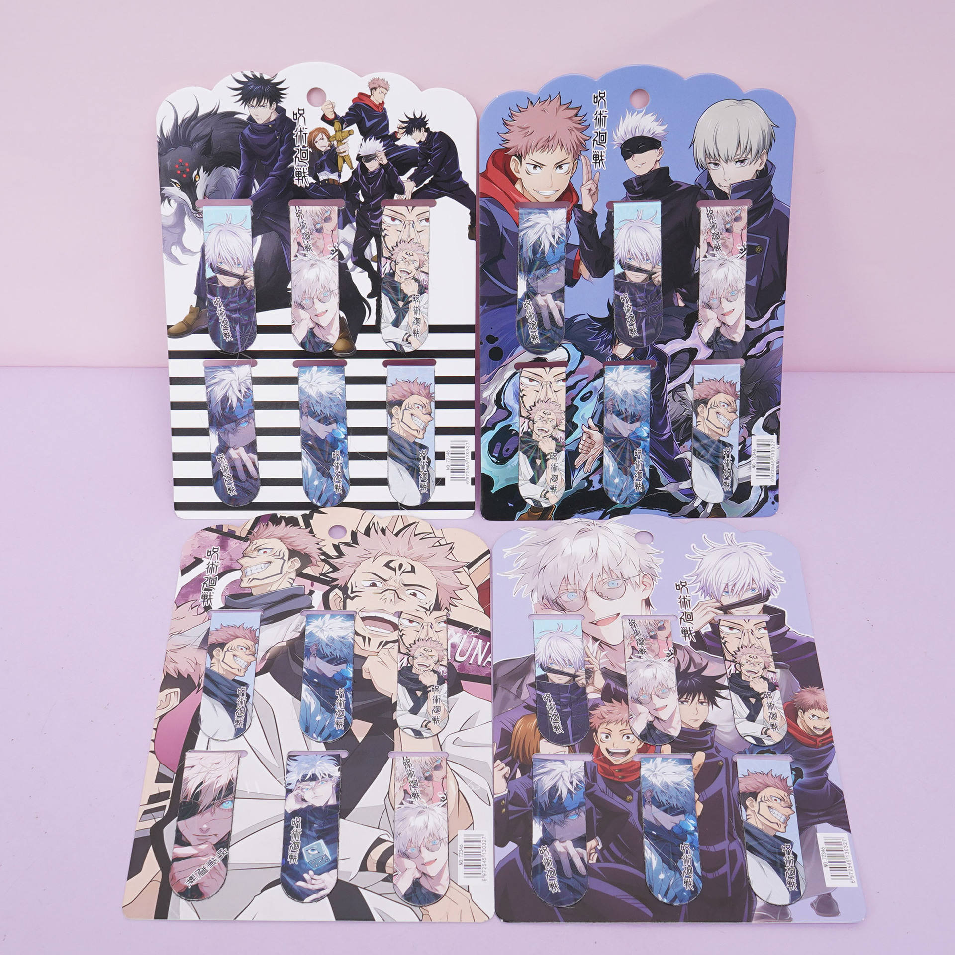 บุ๊คมาร์ค-jujutsu Kaisen-ราคา6แพ็ค