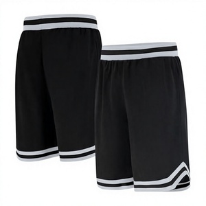 Pantalones Cortos Deportivos de Verano para Hombre, Cintura Alta Elástica, de Pana, Color Sólido, Transpirables - Product Image 2