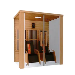 Luar Ruangan Sauna dan Mengubah Kamar Satu Orang Ruang Uap Sauna Portable Infrared Sauna