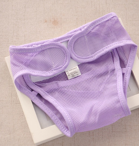 Imperméable <span class=keywords><strong>Réutilisable</strong></span> Lavable En Gros Bébé D'été Infantile Maille Couches Couches Lavables Couche Couverture - Product Image 5