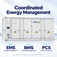 Système de stockage d'énergie par batterie (BESS) en conteneur de 5 MWh refroidi par liquide JA Solar avec PCS, EMS et BMS