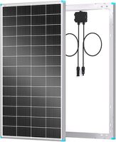 Paneles Solares Monocristalinos PERC de 200W, 25% de Alta Eficiencia, de Vidrio, 182mm, 24V, Cargador de Energía Fotovoltaica para Autocaravanas, Embarcaciones, Cabañas, Techos, Granjas