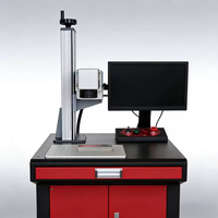 Machine de marquage laser UV haute précision 0,01 mm 10W 355nm, nouvelle machine de table 3D à refroidissement par eau, compatible DXF/BMP/AI/DWG pour divers matériaux