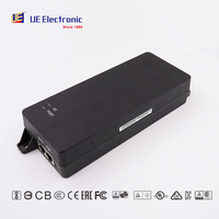 Adaptador de Corriente Power Over Ethernet de 60W 65W 90W 48V 54V 56V, Inyector Midspan de 10 Gigabit IEEE802.3af/at/bt