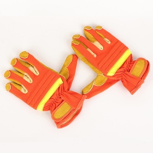 Gants de sauvetage ignifuges en aramide, gants de sécurité résistants aux hautes températures pour la protection contre les incendies forestiers et les interventions d'urgence - Product Image 6