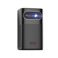 Mini portátil DLP Wifi LED TV Pantalla de cine Proyector láser Dormitorio Sala de estar Juego Proyector Campamento al aire libre Proyectores