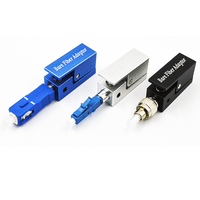 Adaptateur de fibre optique en gros fabriqué en Chine, boîtier métallique d'origine, convertisseur de fibre, interfaces FC/SC/LS/ST, certifié UL