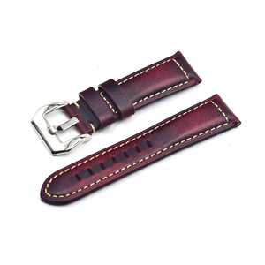 <span class=keywords><strong>Bracelet</strong></span> de <span class=keywords><strong>montre</strong></span> rétro en <span class=keywords><strong>cuir</strong></span> véritable italien 18mm 20mm <span class=keywords><strong>22mm</strong></span> 24mm 26mm, <span class=keywords><strong>bracelet</strong></span> de <span class=keywords><strong>montre</strong></span> vintage en <span class=keywords><strong>cuir</strong></span> pleine fleur - Product Image 1
