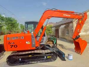 Mini excavatrice professionnelle Hitachi ZX70 7Ton Japon a construit la vente supérieure de condition de travail de matériel de construction - Product Image 2