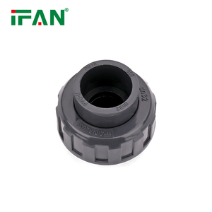 Phụ kiện ống uPVC màu xám đậm 20-110mm hình dạng đầy đủ phụ kiện uPVC IFAN GB nhà máy xuất khẩu phụ kiện đường ống <span class=keywords><strong>PVC</strong></span> áp lực cao - Product Image 4