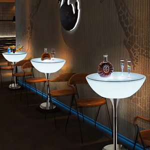 Venta al por Mayor con Envío Directo, Mesas de <span class=keywords><strong>Bar</strong></span> LED Personalizadas para Discotecas, KTV y Fiestas, Muebles de <span class=keywords><strong>Bar</strong></span> para Exteriores, Taburetes y Sillas de <span class=keywords><strong>Bar</strong></span> Móviles, Mesa de Cócteles - Product Image 6