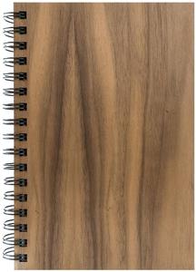 Eco Friendly Recycled Custom Printed <strong>Thick</strong> Spiral Wood Print Offset Paper Cover <strong>Notebook</strong> - Product Image 2