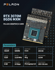 100% 全新Geforce RTX 3070M 3070TI <span class=keywords><strong>M</strong></span> 8gb GDDR6 MXM GPU RTX 3080M 16GB笔记本电脑256位游戏显卡 - Product Image 5