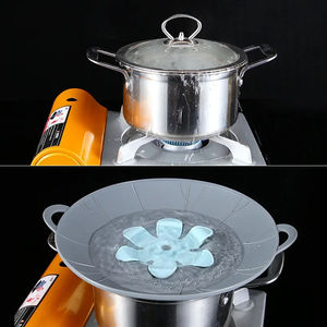 Antiadherente Anti-desbordamiento Splash Spill Stopper Cover Silicona Cooking Pan <span class=keywords><strong>Tapa</strong></span> - Product Image 2