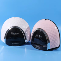 268W YC-57 solaire sèche-ongles écran affichage professionnel Gel vernis séchage manucure Salons maison UV LED blanc rose lampe à ongles