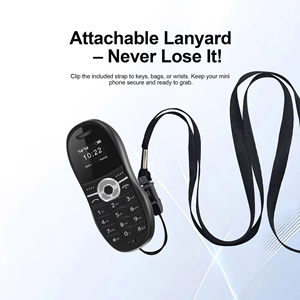 Mini-téléphone portable X18 2G GSM double SIM en veille, Bluetooth, numérotation vocale, lecteur MP3, liste noire, petits téléphones portables de secours - Product Image 5