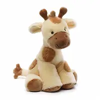 Benutzer definierte Stofftier fabrik niedlichen Baby Zeug Tier Plüsch Giraffe Spielzeug für Kinder