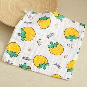 <b>Baby</b> <b>Muslin</b> Burp <b>Cloth</b> Cute Puppy Soft Absorbent <b>Baby</b> Wash <b>Cloth</b> Fingertip Face Towels for Newborn Boys Girls - Product Image 4