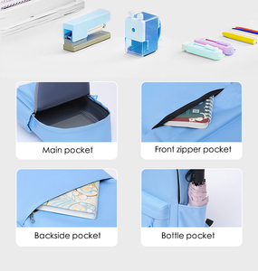 Logo personnalisé plusieurs couleurs école primaire <span class=keywords><strong>sac</strong></span> à dos Portable léger étanche voyage étudiant <span class=keywords><strong>sac</strong></span> - Product Image 4