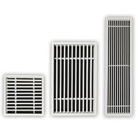 Grille de ventilation linéaire en aluminium pour climatisation