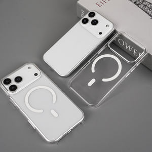 Coque de Téléphone Magnétique JOYPORODO C012 Transparente Antichoc en PC pour <span class=keywords><strong>iPhone</strong></span> 12 13 <span class=keywords><strong>14</strong></span> 15 16 17 - Product Image 3