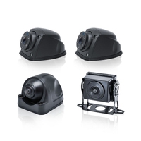 14,5 pouces 360 °   Système de caméra panoramique tout-en-un pour véhicule avec vue panoramique 3D et enregistrement 1080P
