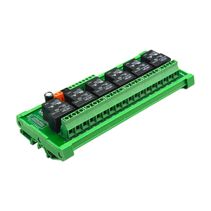 6-channel High-power <strong>Relay</strong> <strong>Module</strong> 30A <strong>Optocoupler</strong> <strong>Isolation</strong> 5V 12V 24V <strong>Supports</strong> Smart Home PLC Control High and Low Trigger - Product Image 6