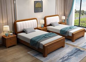 Venta caliente moderna multifuncional niños niño niña <span class=keywords><strong>cama</strong></span> de madera maciza camas de tamaño doble almacenamiento para dormitorio infantil Venta de fábrica - Product Image 2