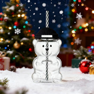 Taza <span class=keywords><strong>de</strong></span> Vidrio Creativa con Diseño <span class=keywords><strong>de</strong></span> Osito <span class=keywords><strong>de</strong></span> Peluche <span class=keywords><strong>de</strong></span> <span class=keywords><strong>Starbucks</strong></span>, Linda Taza <span class=keywords><strong>de</strong></span> Vidrio para Café con Diseño <span class=keywords><strong>de</strong></span> Osito <span class=keywords><strong>de</strong></span> Peluche - Product Image 5