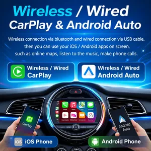 Interface CarPlay sans fil Android <span class=keywords><strong>Auto</strong></span> pour BMW MINI CIC NBT EVO R55 R56 R57 R58 R59 R60 R61 F54 F55, Mirror Link, AirPlay - Product Image 4