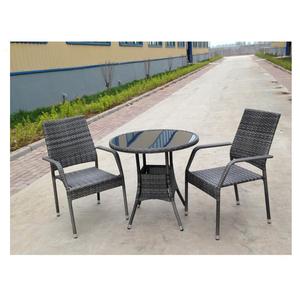 Barato <span class=keywords><strong>bistro</strong></span> 5pcs sillas de mesa de balcón conjunto patio muebles de ratán - Product Image 3