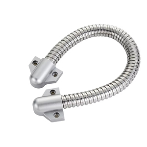 定制彩色银漆铠装门环电子锁电缆保护带塑料连接器门禁产品 - Product Image 5