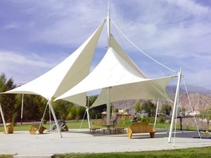 Toldo de Membrana Tensada de PVDF, Resistente a la Intemperie y al Fuego, Diseño Moderno Personalizado para Hoteles, Parques, Marinas y Embarcaciones - Product Image 3