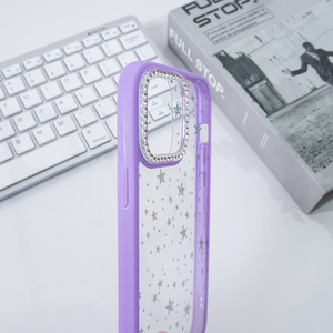Custodia per telefono cellulare in stile Glitter Ins per tutti i tipi <span class=keywords><strong>di</strong></span> Cover posteriore personalizzata per iphone 15 Pro Max Forros Protector De Celular - Product Image 3